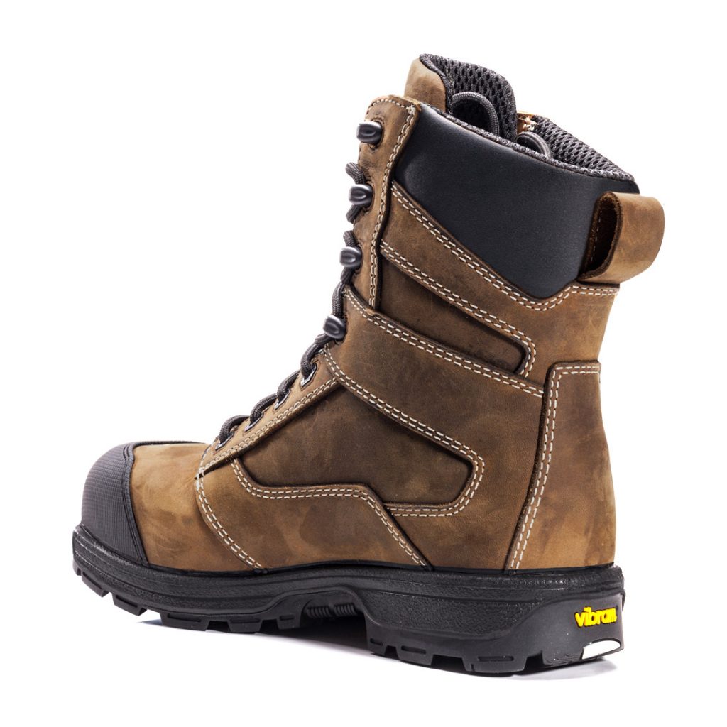 leather boots vibram sole