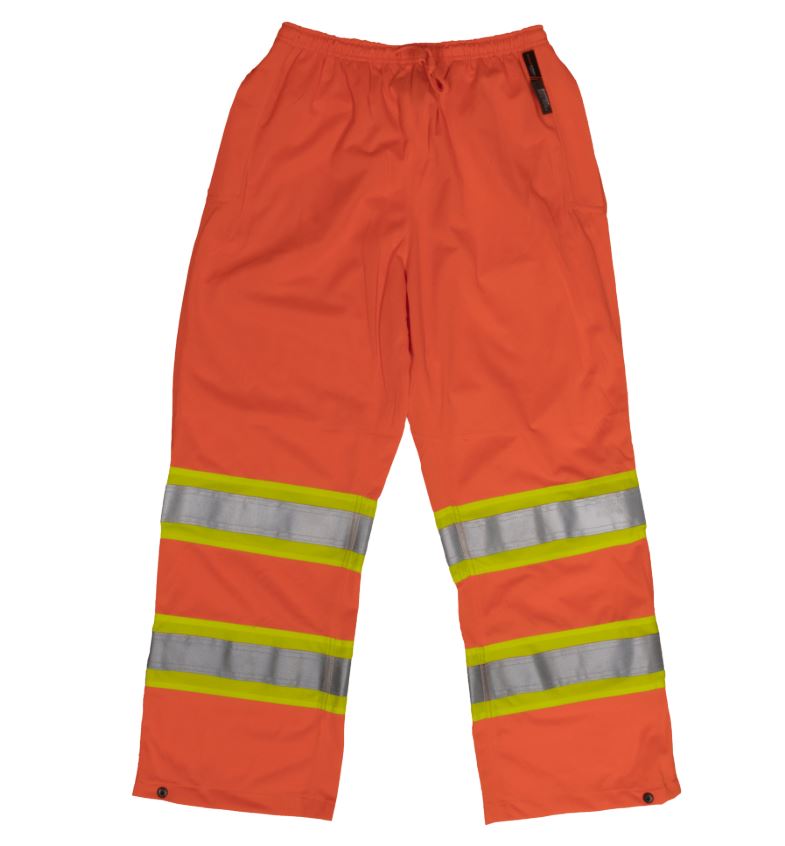 WORK KING ORANGE PULL ON PANTS 2XL