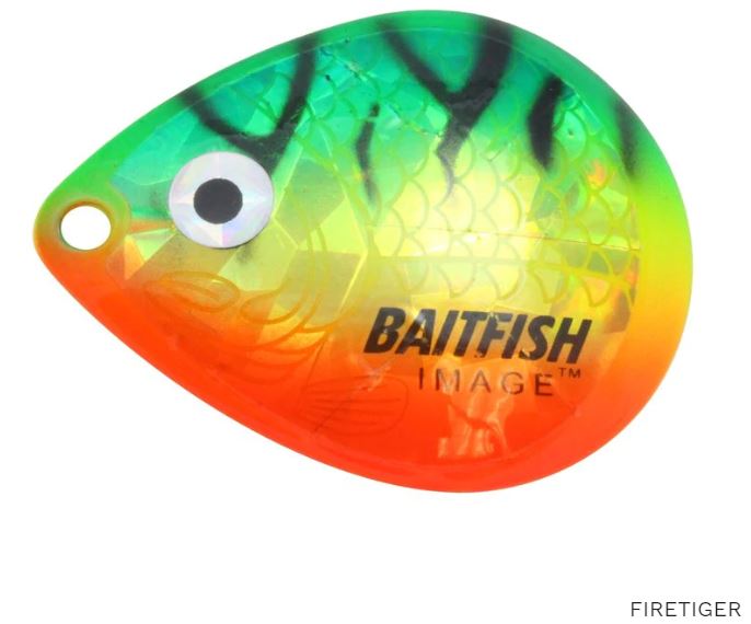 BAITFISH IMAGE BLADES #5 FIRETIGER - Albert's Sports & Workwear LTD.