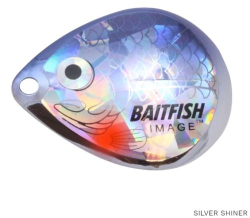 BAITFISH IMAGE BLADES #4 SILVER SHINER