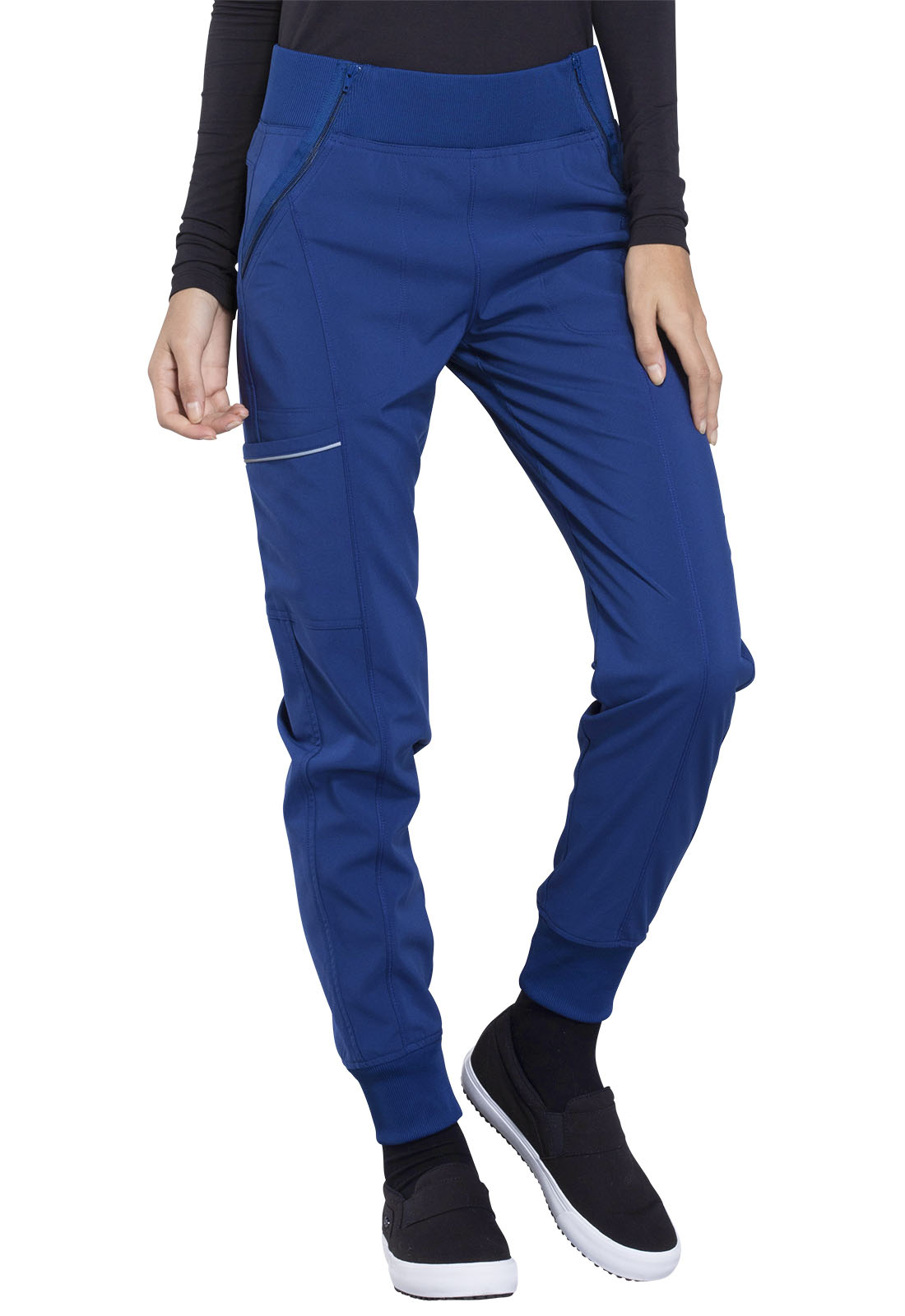 MID RISE TAPERED LEG JOGGER PANT ROYAL 2XLG