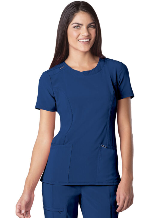 ROUND NECK TOP ROYAL SM