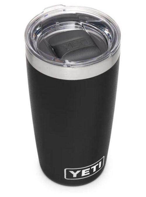 YETI RAMBLER 10OZ TUMBLER BLACK