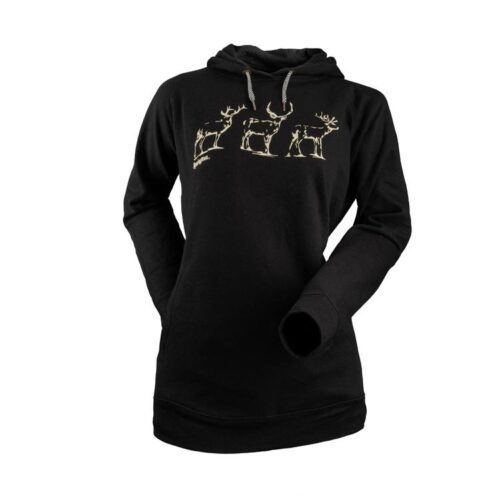 REMINGTON WOMEN HOODIE 88125 BLACK