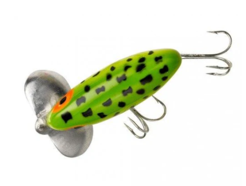 ARBOGAST G650-06 JITTERBUG TOPWATER FROG WHITE BELLY