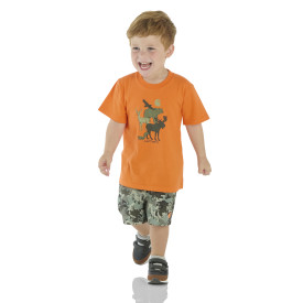 CARHARTT KIDS SHORT SLEEVE T-SHIRT WOVEN CAMO SHORT SET/ 19-0414