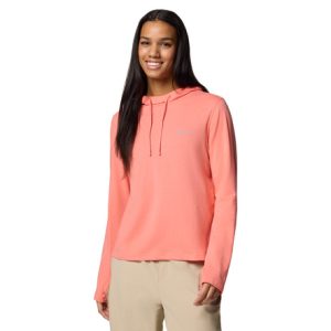 COLUMBIA WOMENS SUN TREK HOODIE II ALPENGLOW