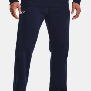UA RIVAL FLEECE PANTS BLUE