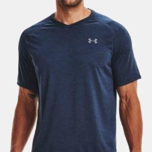 UA TECH 2.0 V-NECK NAVY
