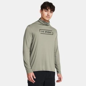 UA ISO-CHILL NINJA HOOK HOODIE GREEN