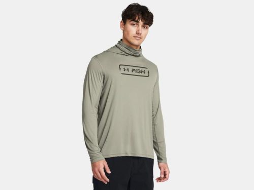 UA ISO-CHILL NINJA HOOK HOODIE GREEN