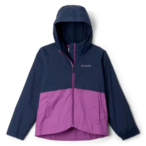COLUMBIA RAIN-ZILLA II JACKET- NAVY, RAZZLE