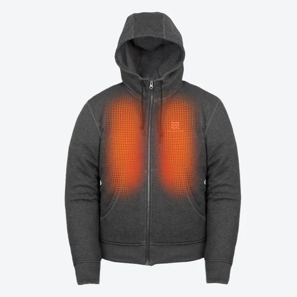 FIELDSHEER HEATED HOODIE BLACK