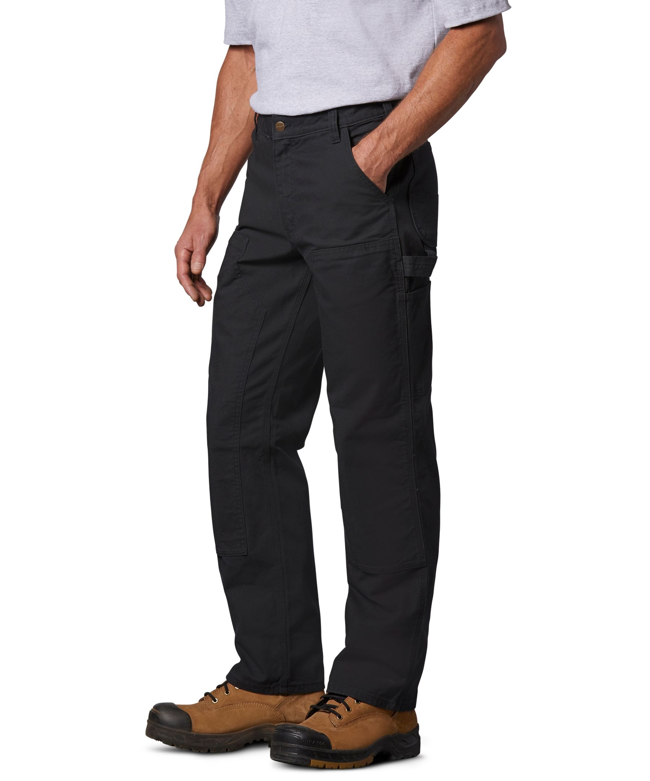 CARHARTT MENS RELAXED STRAIGHT RUGGED FLEX PANT BLACK
