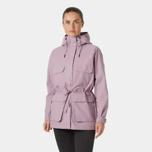 HH W ESCAPE UTILITY RAINCOAT PURPLE