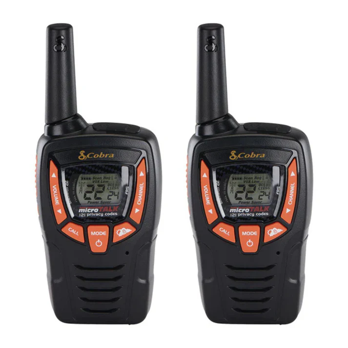 COBRA WALKIE TALKIES RADIO GRMS 2PK
