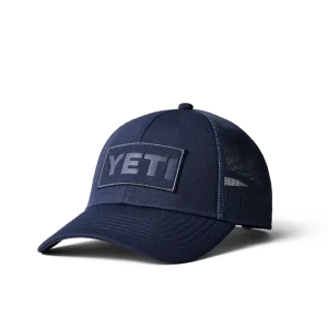 YETI NAVY PATCH TRUCKER HAT