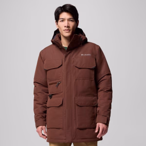 COLUMBIA MENS LANDROAMER II PARKA BROWN