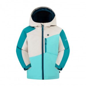 GUSTI THIA SHELL JACKET OATMEAL/TEAL