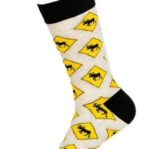 MOJJA SOCKS MOOSE CROSSING MEN'S 7-12