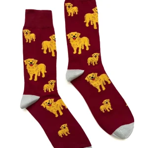 MOJJA SOCKS GOLDEN RETREIVER MEN'S 7-12