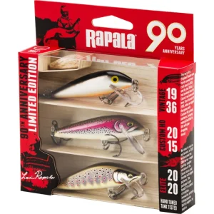 RAPALA R90 COUNTDOWN LIMITED EDITION MID NATURISTIC HARD BAIT 3PK