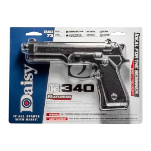 DAISY POWERLINE MODEL 340 SEMI PISTOL, 240 FPS