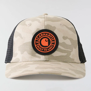CARHARTT AH7342-M RIPSTOP MESH CAMO CAP(GP5)
