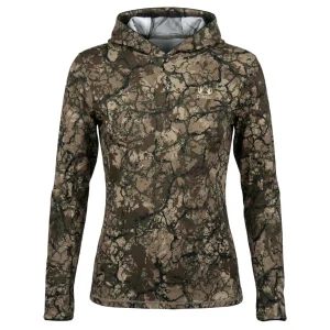 CONNEC LADIES LT LITTORAL CAMO HOODIE