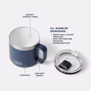 YETI INTL RAMBLER 14 OZ/ 414ML CERAMIC LINED MUG 2.0 MS