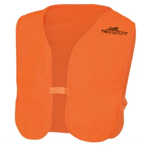 PRONATURE FOLDABLE ORANGE VEST IN POUCH
