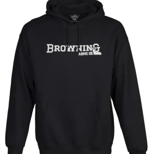 BROWNING HOODIE, BACKFENCE, BLACK