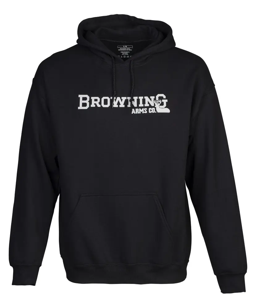 BROWNING HOODIE, BACKFENCE, BLACK