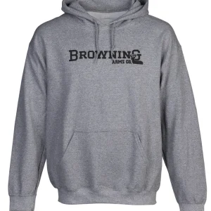 BROWNING HOODIE, BACKFENCE, HTHR GRAY