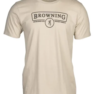 BROWNING CONTOUR, SS TAN SHIRT