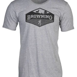 BROWNING HILLSIDE,SS SHIRT MIL GRAY