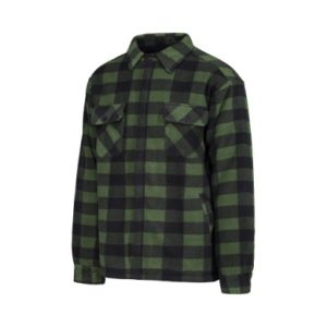 10-4 GREEN/BLACK PLAID JACKET