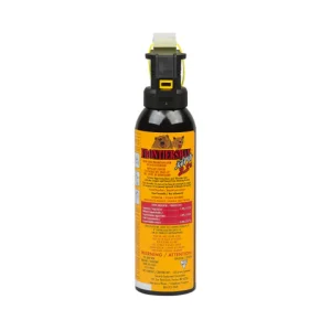 FRONTIERSMAN BEAR PEPPER  SPRAY MAX 225G, 1.2% CAPSAICIN GLOW IN THE DARK SAFETY