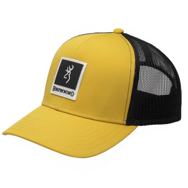 BROWNING CAP, PRESTON, MUSTARD