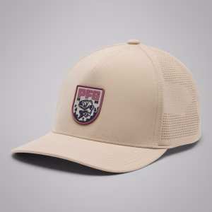 COLUMBIA PFG ELITE 3D STRETCH SNAP BACK, ANCIENT FOSSIL, BASS BADGE