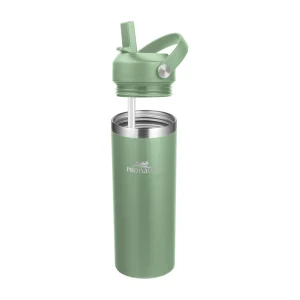 PRONATURE FLOW INSULATED 20 OZ BOTTLE GREEN